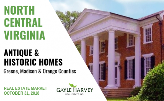 Greene Madison Orange Counties Virginia Antique Homes