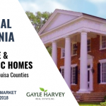 EAST Central Virginia (Fluvanna & Louisa Counties) – Antique & Historic Homes 10/31/18