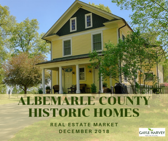 Albemarle County Antique & Historic Homes 12/31/18