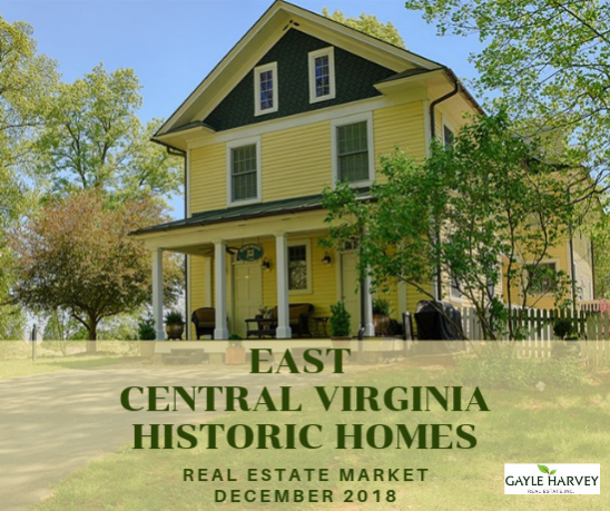 EAST Central Virginia (Fluvanna & Louisa Counties) - Antique & Historic Homes 12/31/18