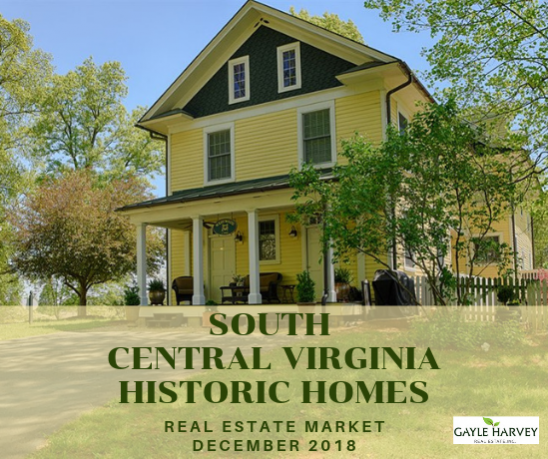 SOUTH Central Virginia (Buckingham & Nelson Counties) - Antique & Historic Homes 12/31/18